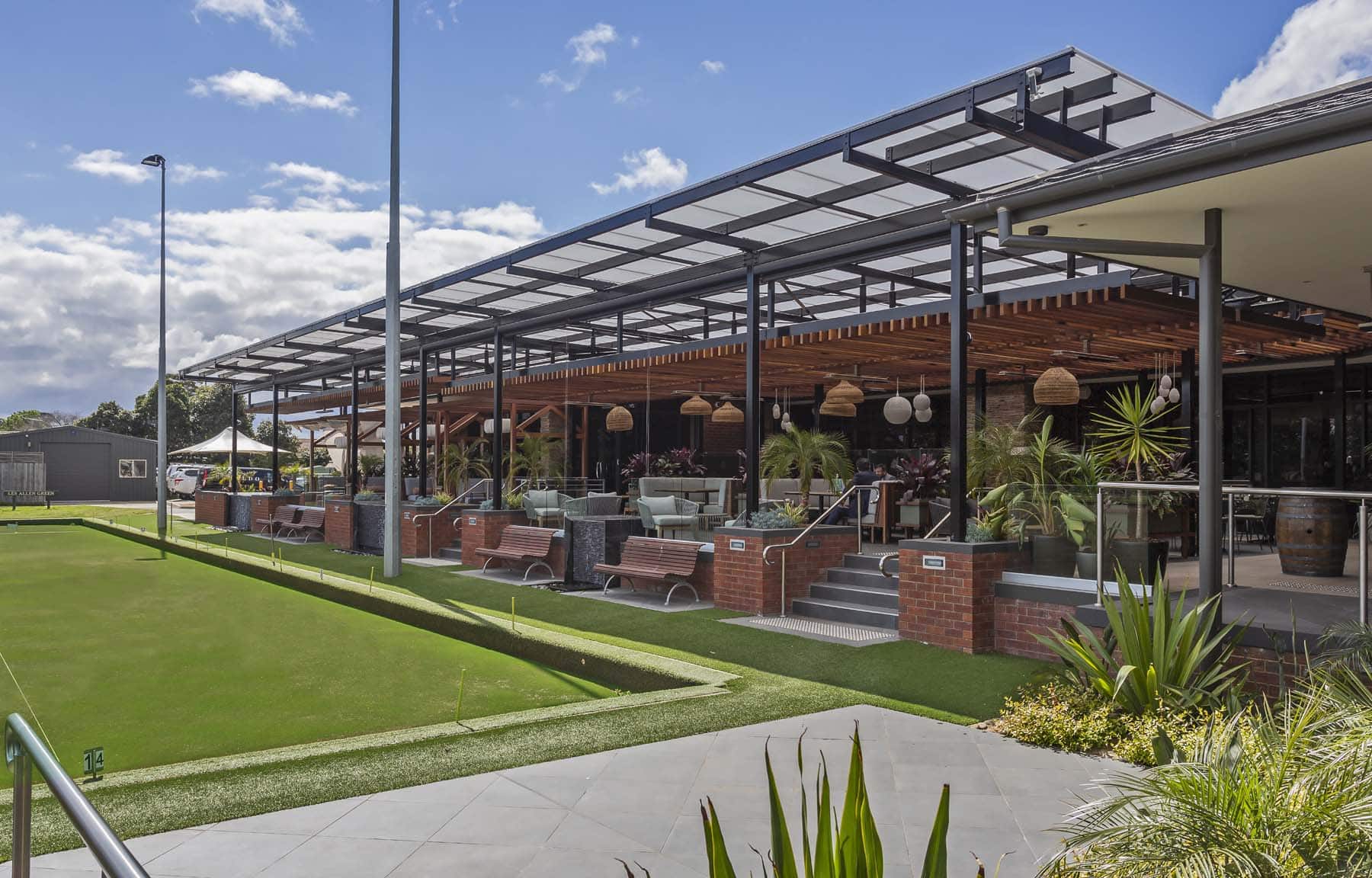 Mulgrave Country Club polycarbonate roofing